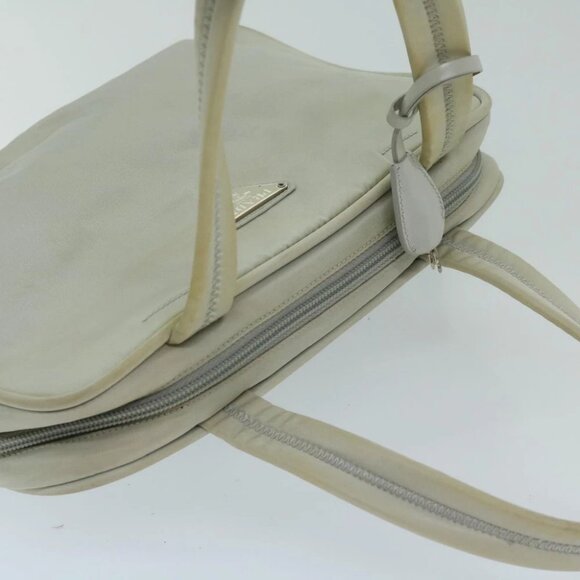PRADA Hand Bag Nylon Gray Auth 68818 - Picture 7 of 14
